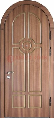 Арочная дверь с отделкой массивом ДА-35 в Королеве