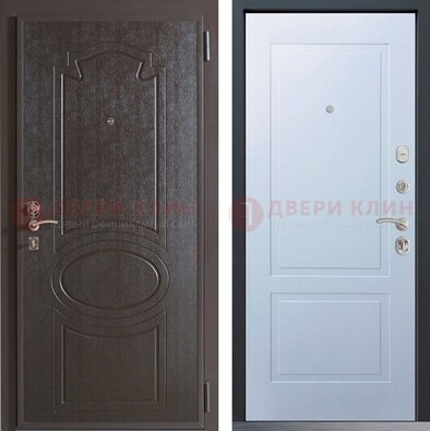 Квартирная железная дверь с МДФ панелями ДМ-380 в Королеве