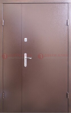 Стальная дверь с порошковым покрытием Медный Антик ДП-215 в Королеве