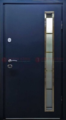 Металлическая дверь с порошковым покрытием и МДФ Белый дуб ДП-219 в Королеве