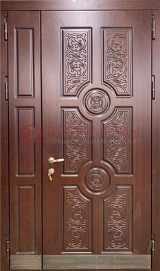 Парадная металлическая дверь с узором ДПР-74 в Смоленске