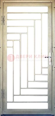 Железная решетчатая дверь с узором ДР-41 в Королеве