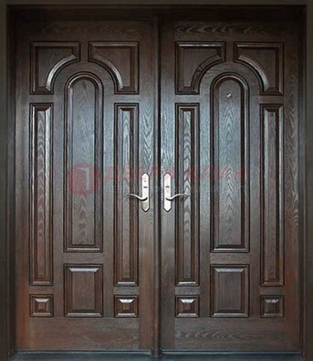 Классическая двухстворчатая стальная дверь ДСТ-1 в Гатчине