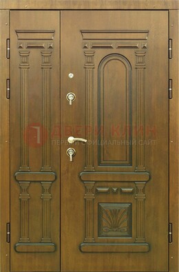 Полуторная железная дверь с виноритом ДВТ-174 в Королеве