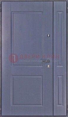 Уличная полуторная дверь для коттеджа ПЛ-4 в Орехово-Зуево